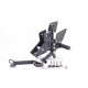 MG Biketec rearset - Kawasaki Z800 / Z800e