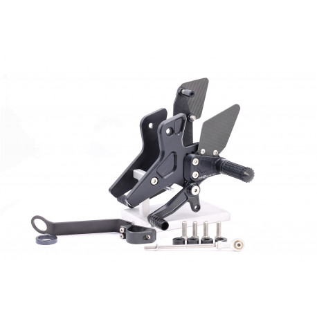 MG Biketec rearset - Kawasaki Z800 / Z800e