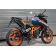 Support de plaque Mg-Biketec - KTM 125 Duke / 390 Duke 2024 /+