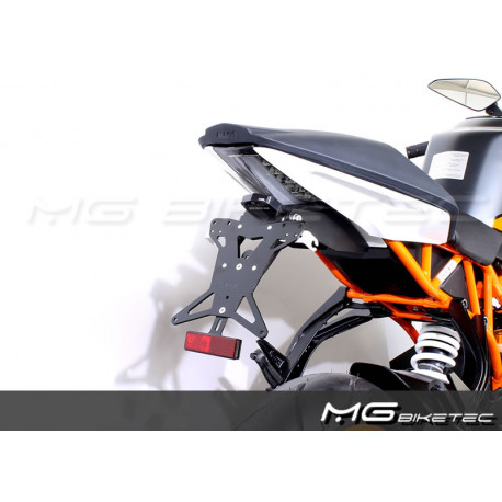 Support de plaque Mg-Biketec - KTM RC 125 / RC 200 / RC 390 2014-20