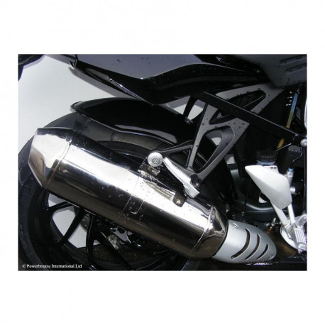 Powerbronze Hugger Black Matt - BMW K1200R / K1200S / K1300R / K1300S 10-14