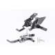 MG Biketec rearset - KTM 690 Duke /R 2016-20