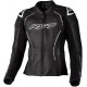 Motorcycle Leather Women Jacket RST S1 Black / White