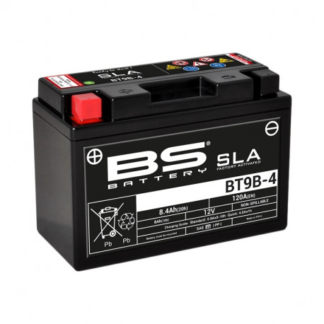 BS BATTERY Batterie BT9B-4 SLA wartungsfrei fabrik activiert