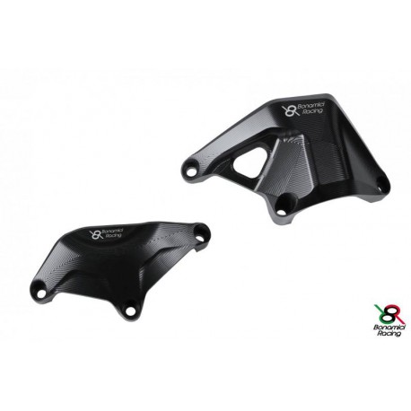 Full Kit de Protections moteur noir Bonamici Racing - MV Agusta F3 / Brutale 675/800 10-17