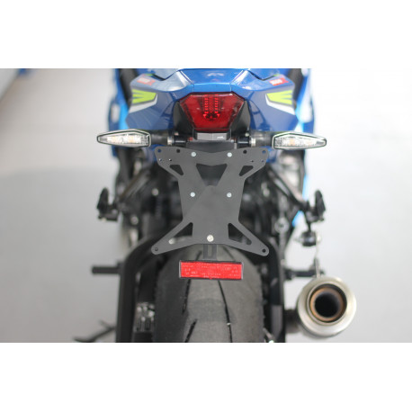 Support de plaque Mg-Biketec - Suzuki GSX-R 1000 2017-20