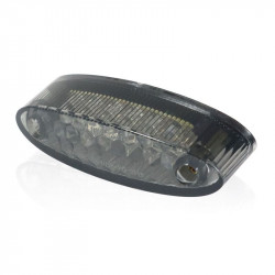 LED taillight Mini Oval smoked Chaft