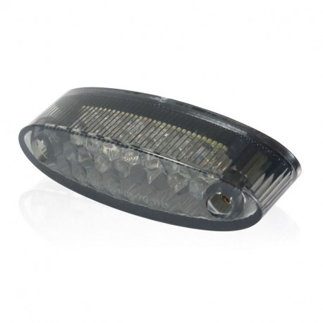 Feu arrière à LED Mini Oval fumé Chaft