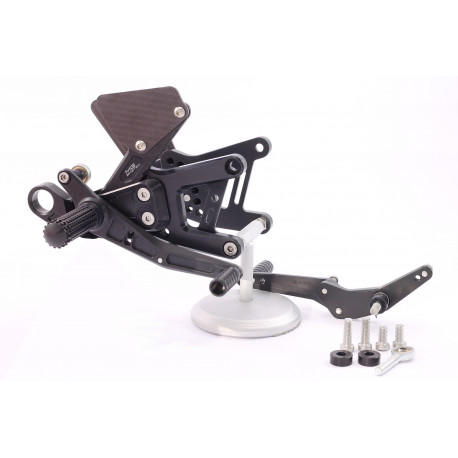 MG Biketec rearset - Yamaha YZF-R6 2017-20