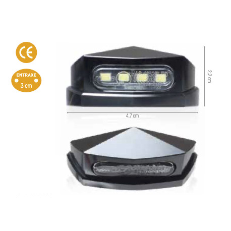 Chaft Altar Led license plate light