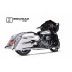 Auspuff Ironhead Chrom - Harley-Davidson Harley-Davidson Touring Road King /Ultra Limited/Street Glide Cvo 06-16