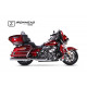 Auspuff Ironhead Chrom - Harley-Davidson Harley-Davidson Touring Road King /Ultra Limited/Street Glide Cvo 06-16