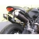 Exhaust Spark round Dark Style High - Ducati Monster 696 08-14 / 796 10-14 / 1100 / S 09-10