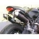 Exhaust Spark round Dark Style High - Ducati Monster 696 2008-14 / 796 2010-14 / 1100 / S 2009-10