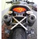 Exhaust Spark round Dark Style High - Ducati Monster 696 08-14 / 796 10-14 / 1100 / S 09-10