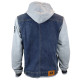 Harisson Motorradjacke Westside 2 Blau