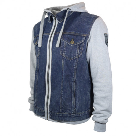 Harisson Motorradjacke Westside 2 Blau