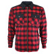 Chemise Moto Harisson Ranger Noir / Rouge