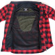 Harisson Ranger Motorcycle Shirt Black / Red