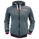 Harisson Stingray Lady Motorrad Sweat Grau