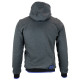 Harisson Stingray Kid Fit Motorrad Sweat Grau