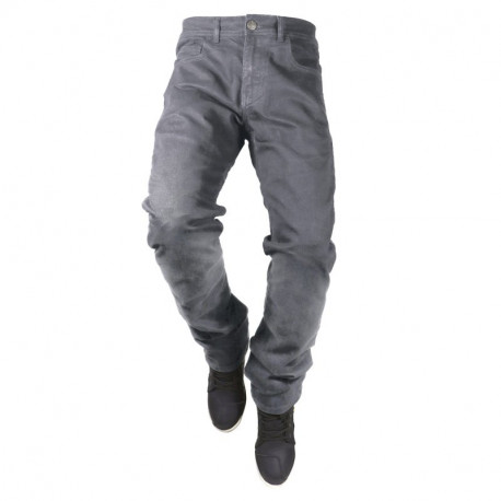 Harisson Clyde Grey Moto Jeans