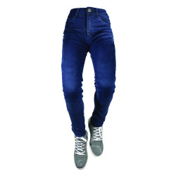 Motorrad-Jeans Harisson Bonnie Blau