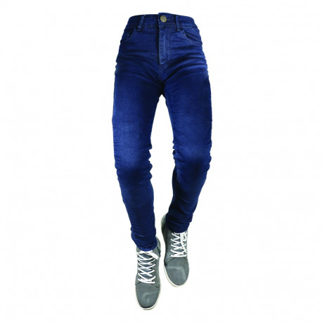 Motorrad-Jeans Harisson Bonnie Blau