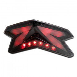 Tinted LED tail light Kawasaki Z125 2017-18 // ZX-636R 2013-17 // Z800 /E 2013-16