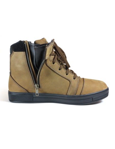 Harisson Branco Motorcycle Shoes Brown / Black