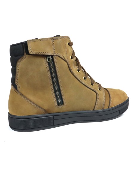 Harisson Branco Motorcycle Shoes Brown / Black