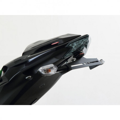 Support de plaque Powerbronze Noir - Kawasaki Z800 2013-16 // Z800 e 2013-16