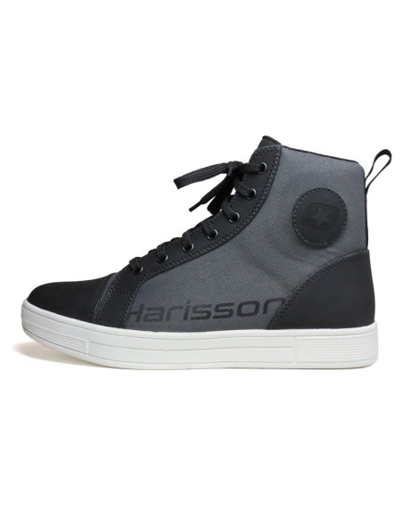 Harisson Curtis Motorcycle Shoes Grey