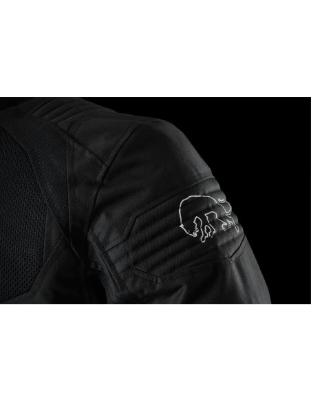Furygan Veste Moto Textile WB08 Vented+ - Noir et blanc