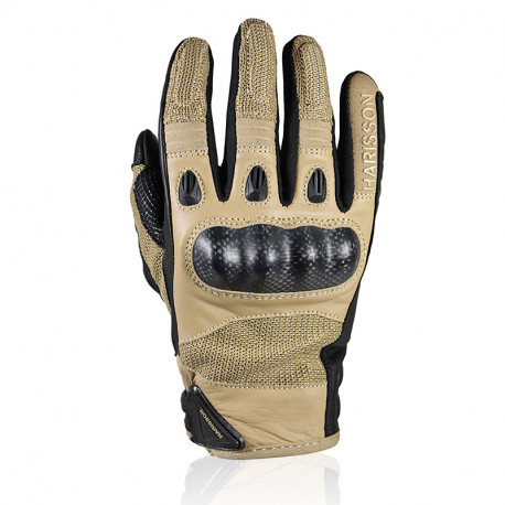 Harisson Sommer Motorradhandschuhe SPY Evo Camel