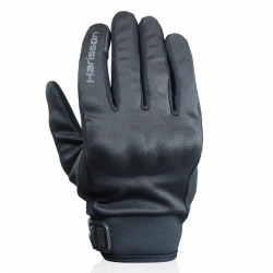Harisson Score Full Black Summer Motorcycle Gloves