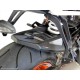 Powerbronze Hinterradabdeckung matt schwarz - KTM 1290 Super Duke R 15 /+