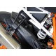 Garde boue arrière Powerbronze noir mat - KTM 1290 Super Duke R 15 /+