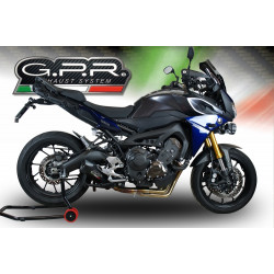 Komplettanlage GPR Furore Nero Evo4 Untere Position - Yamaha Tracer 9 GT 2021-22