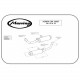 Auspuff Marving Cilindrica 114 - Honda CBR 1000 F 1992-99