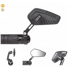 Chaft Benett Handle Black handlebar Mirror