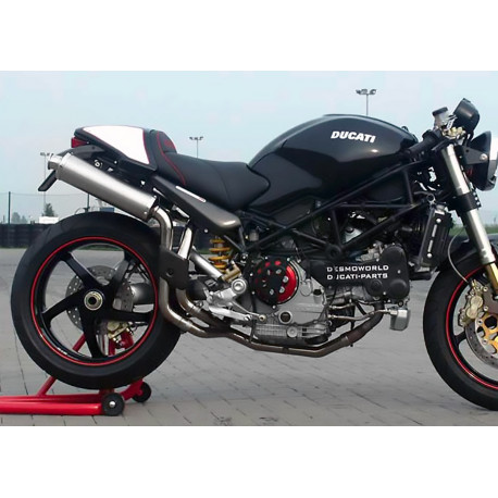 Auspuff Spark rund - Ducati Monster S4R 03-06 / S2R 800-1000