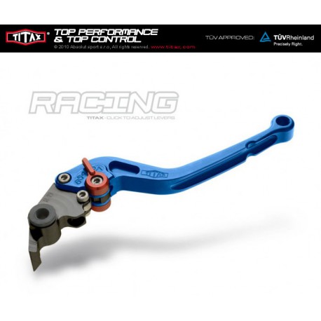 Clutch lever Titax Racing Normal Blue L52