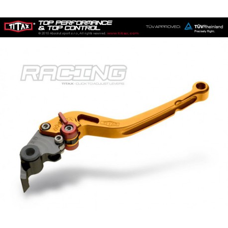 Clutch lever Titax Racing Normal Gold L52