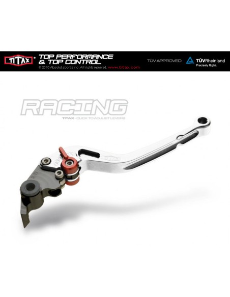 Titax Kupplungshebel  Racing  Normal Chrom L52