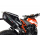 Exhaust GPR Furore Nero Evo4 High Position - KTM 125 Duke 2017-20