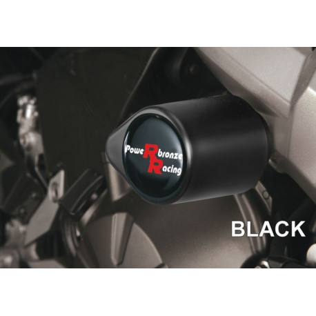 Powerbronze Crash Post Blocks Black -Suzuki GSR 600