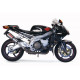 Auspuff GPR GPE Anniversary Titanium Untere Position - Aprilia TUONO / R 1000 2006-10