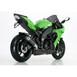 Exhaust Hurric Supersport carbon - Kawasaki ZX-10R 08-10