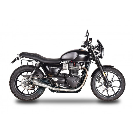 Auspuff Spark 60's - Triumph Street Twin 900 2016-18